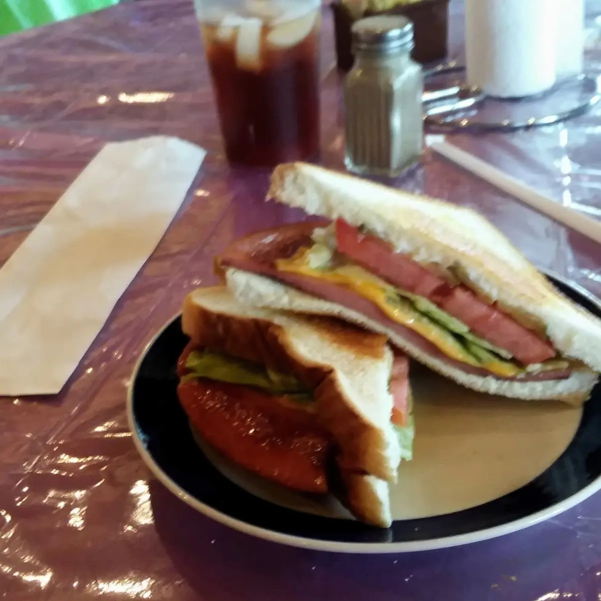 Fried Bologna Sandwich