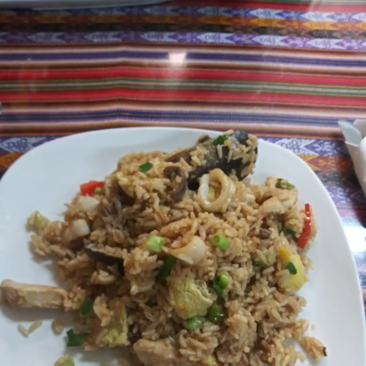 Seafood Paella De Mariscos