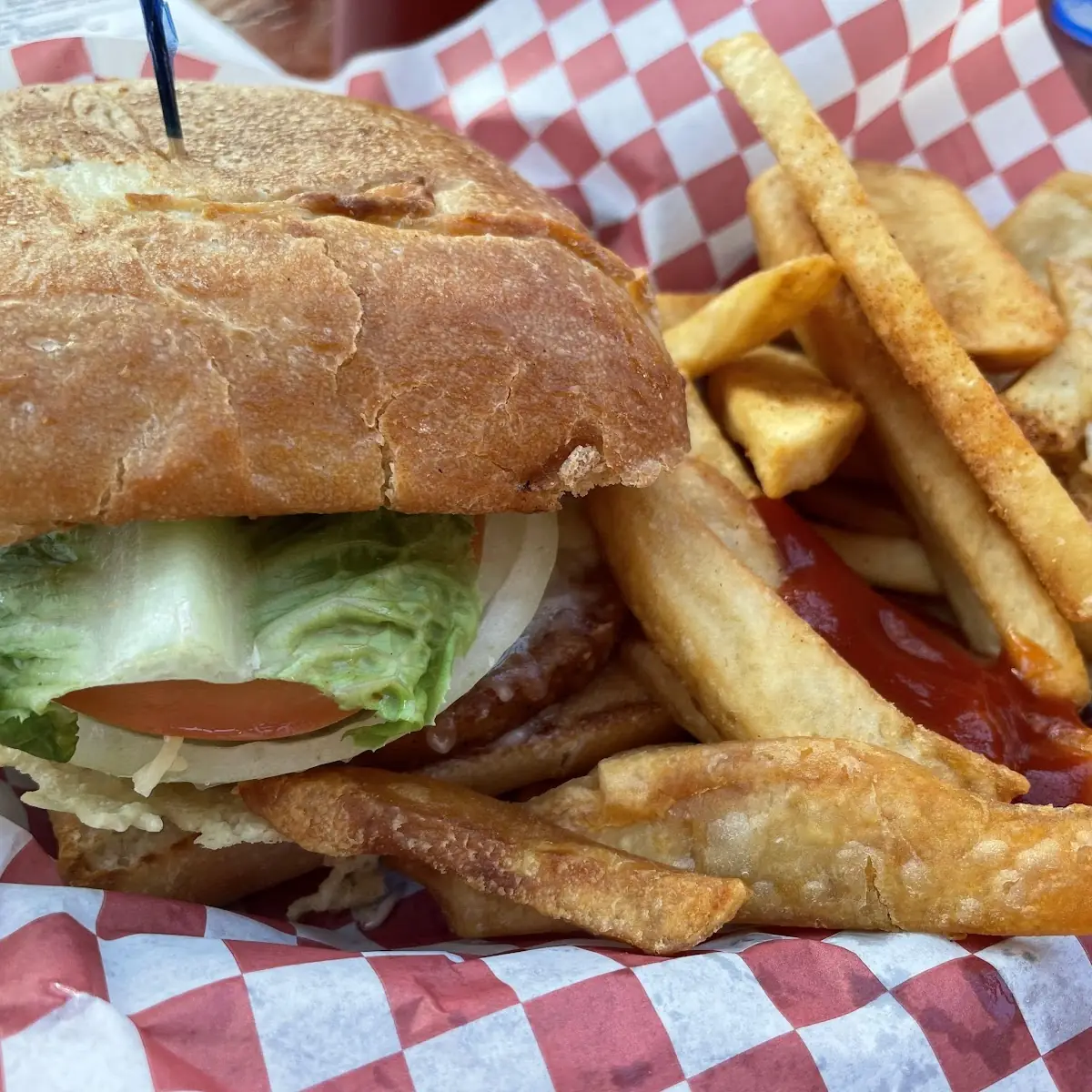Grilled Teriyaki Albacore Burger