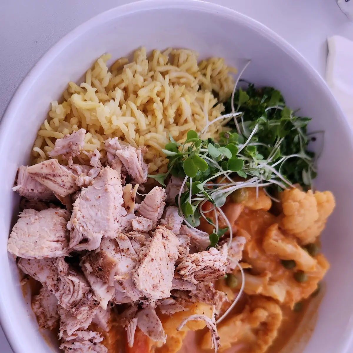 Coconut Curry Chicken Bowl
