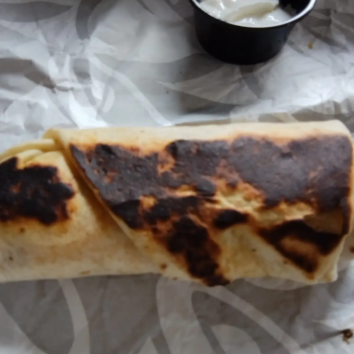 Toasted Breakfast Burrito