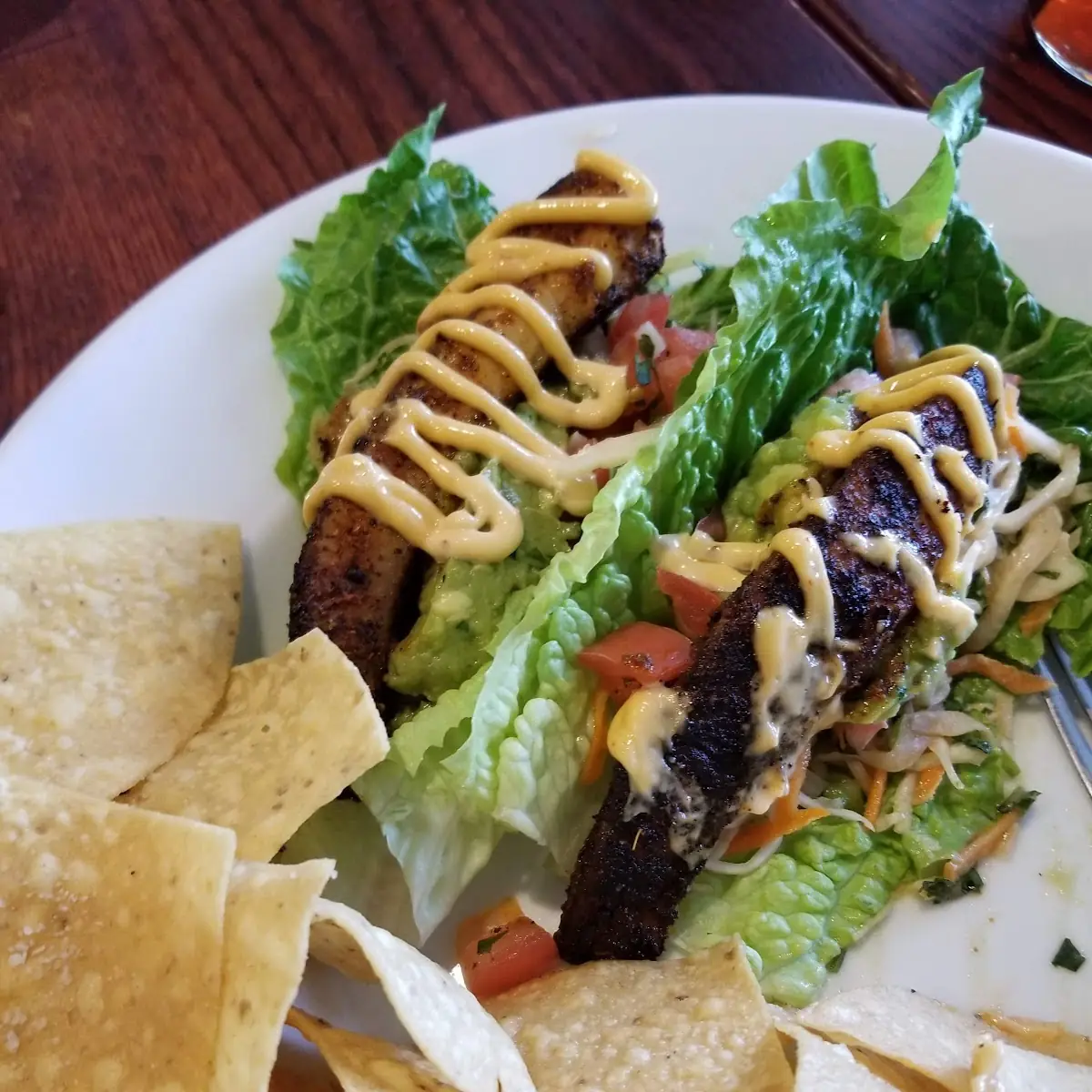 Blackened Fish Tacos-Low Carb