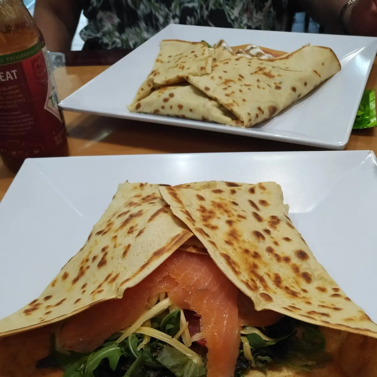 Smoked Salmon Crepe
