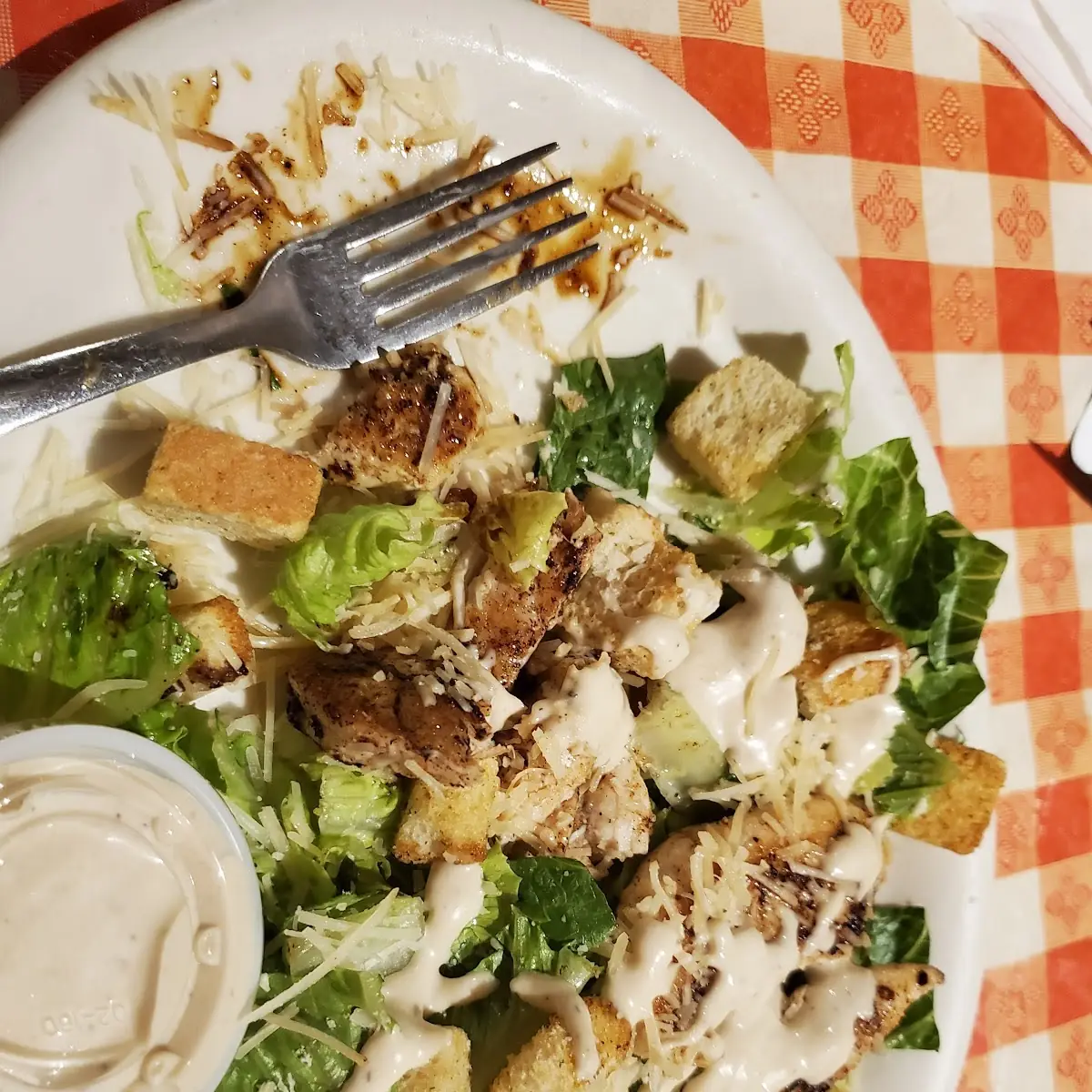 Grilled Chicken Caesar Salad