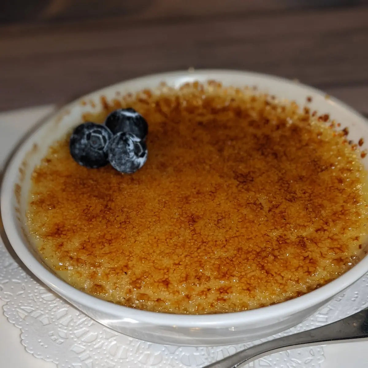 Vanilla Bean Crème Brulee