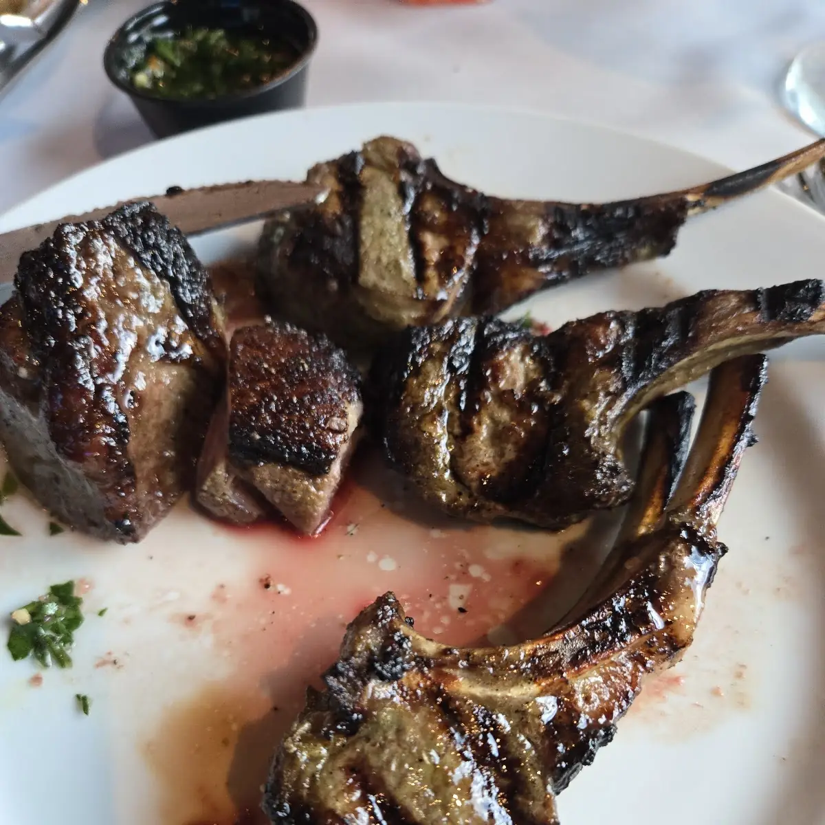 Grilled Lamb Chops by the Pound to Go