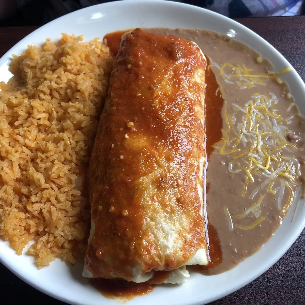 Shredded Beef Burrito