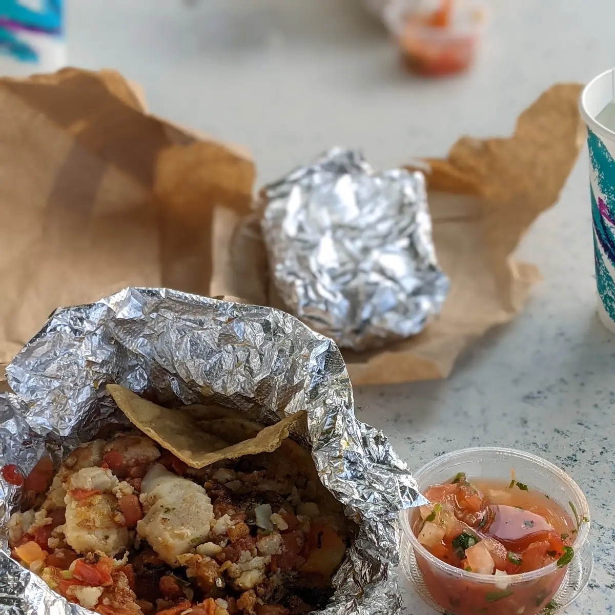 Fish Tacos Plate