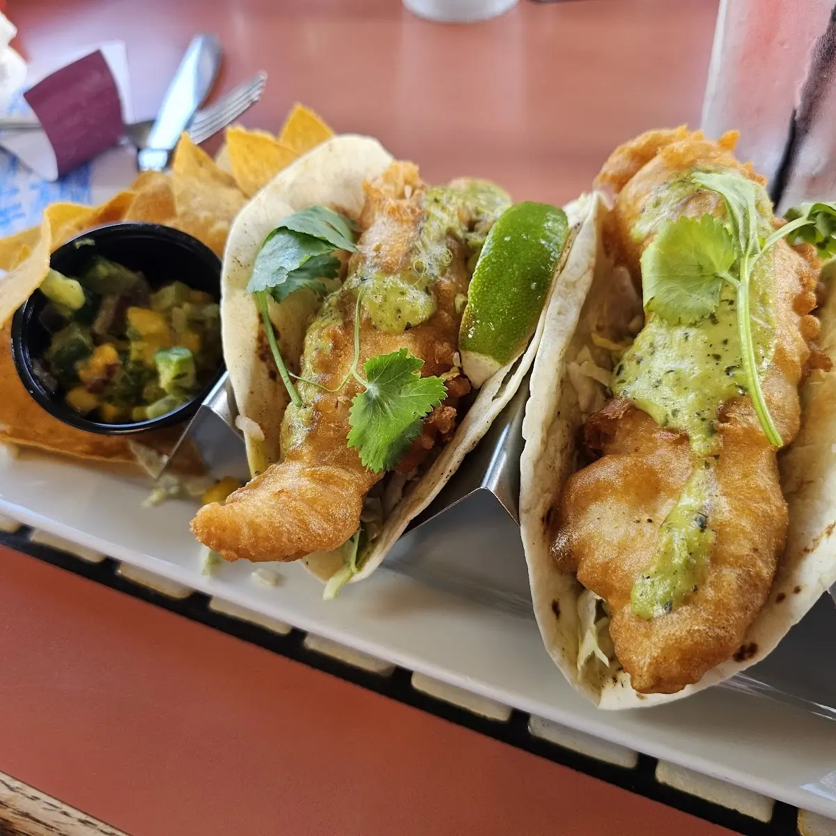 Halibut Tacos
