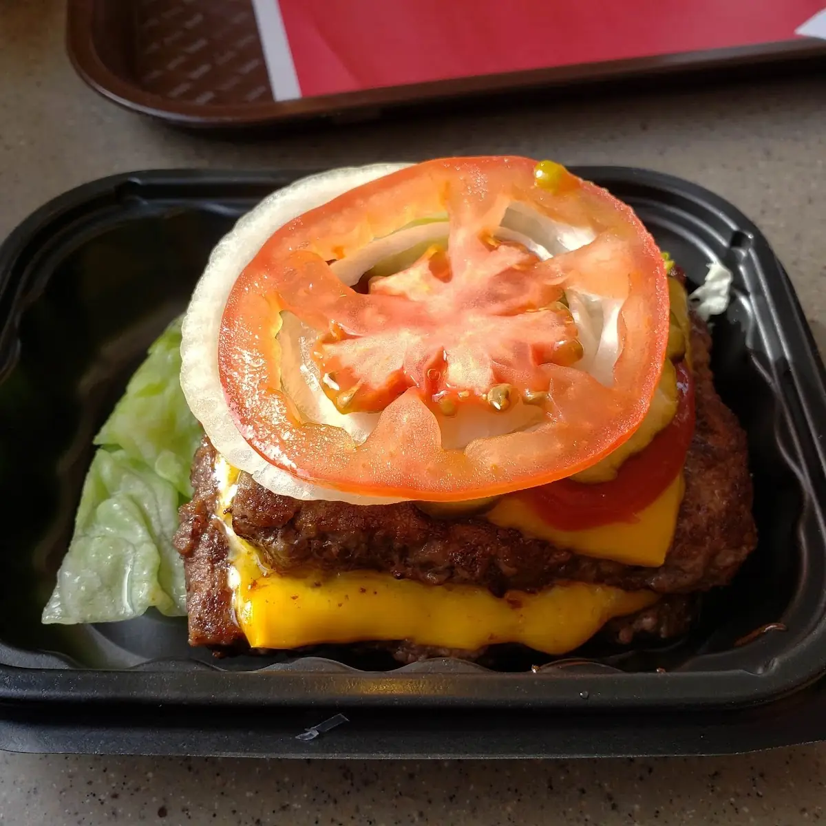 Double Cheeseburger No Bun
