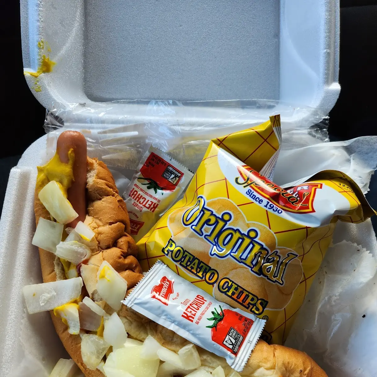 Foot Long Hotdog to Go