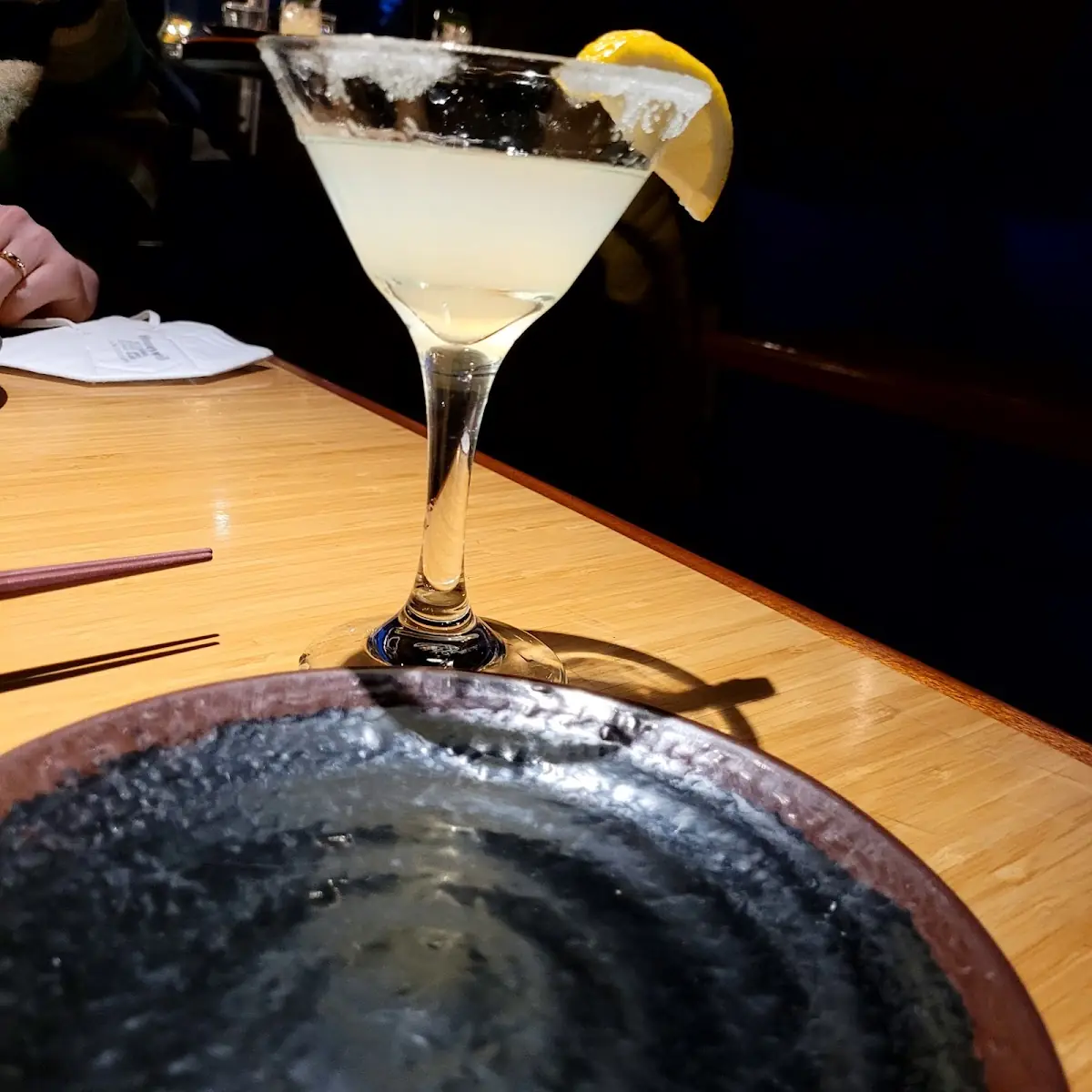 Lemon Ginger Cosmopolitan