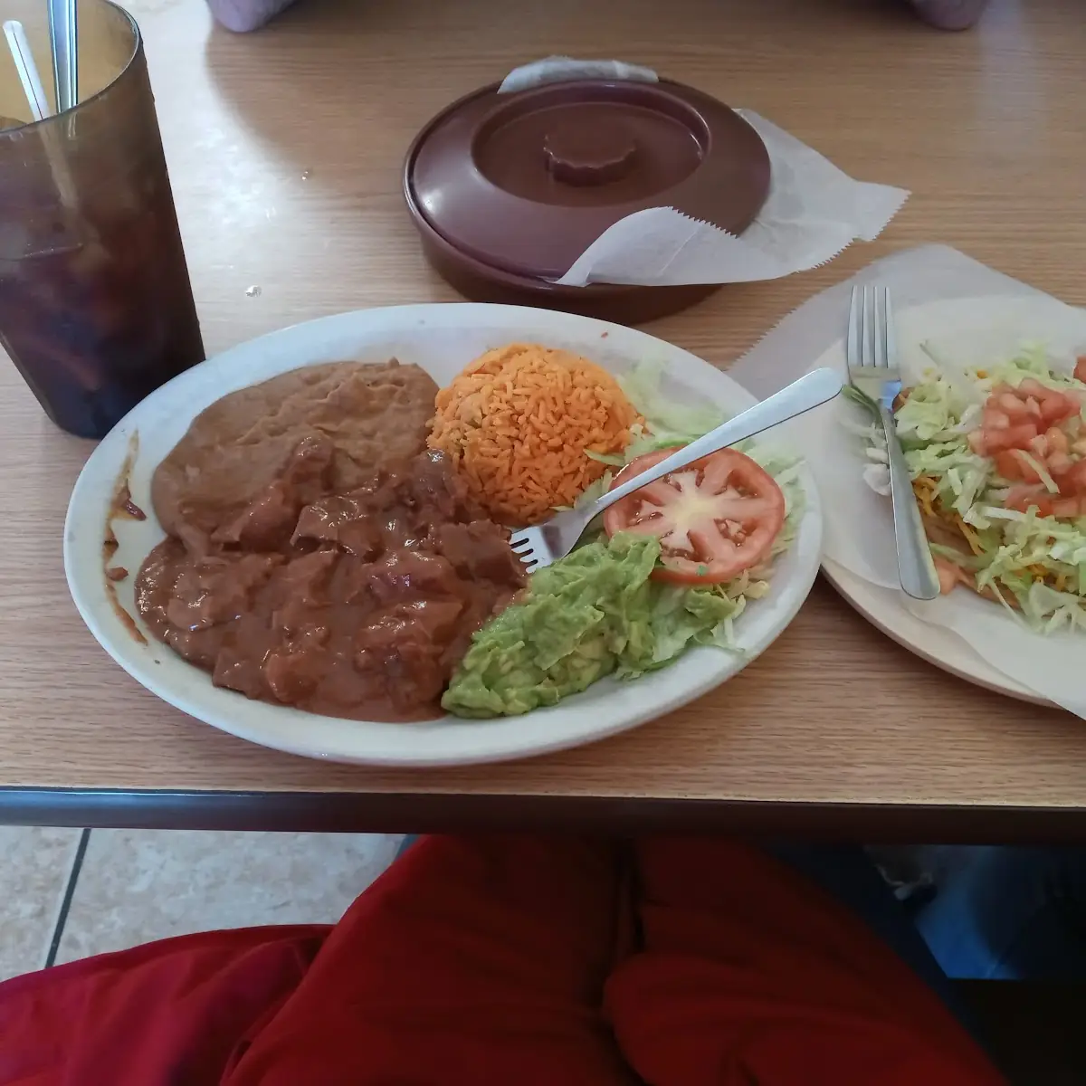 Carne Guisada Plate