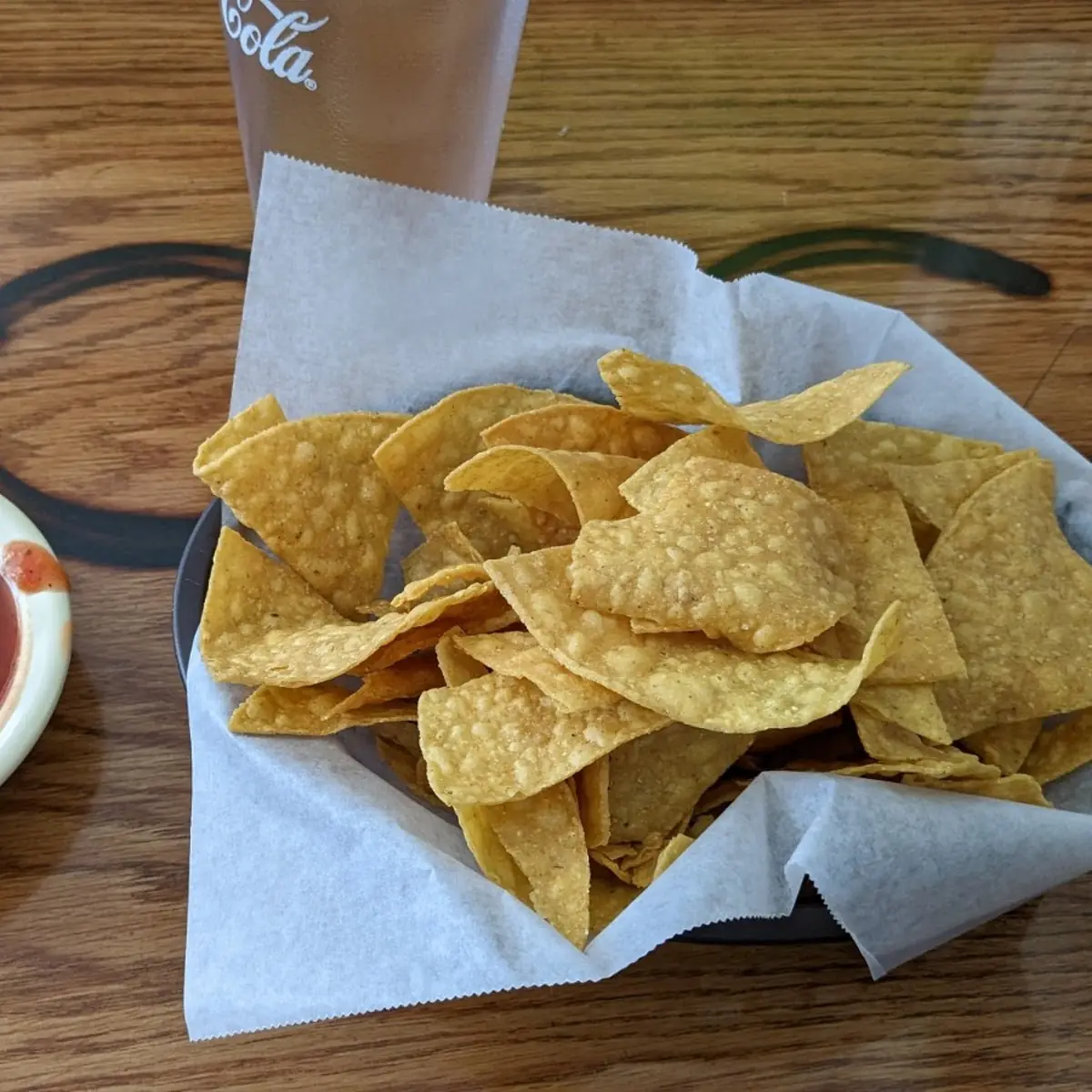 Chips Salsa Tequila and Sangria Made in House
