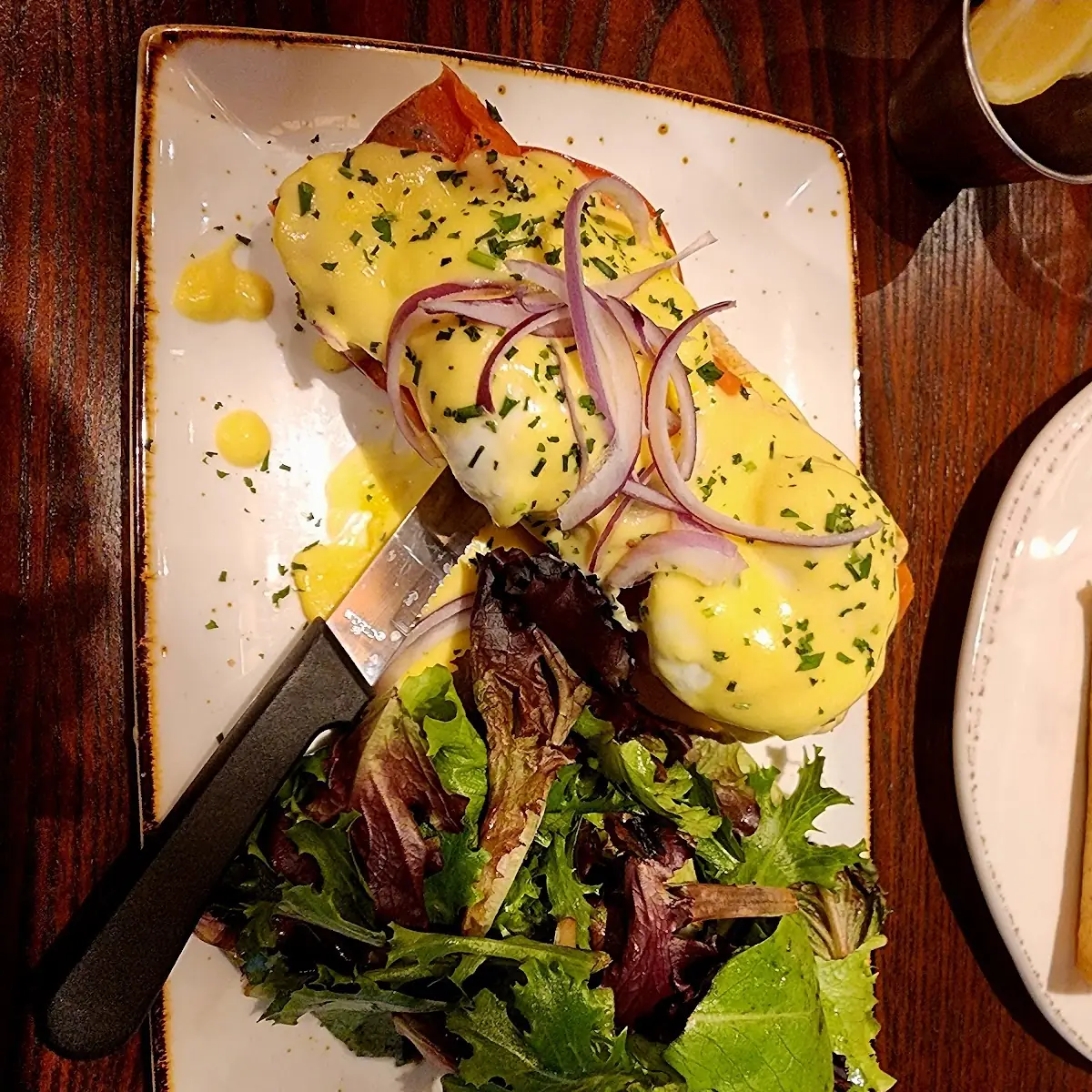 Salmon Eggs Benedict