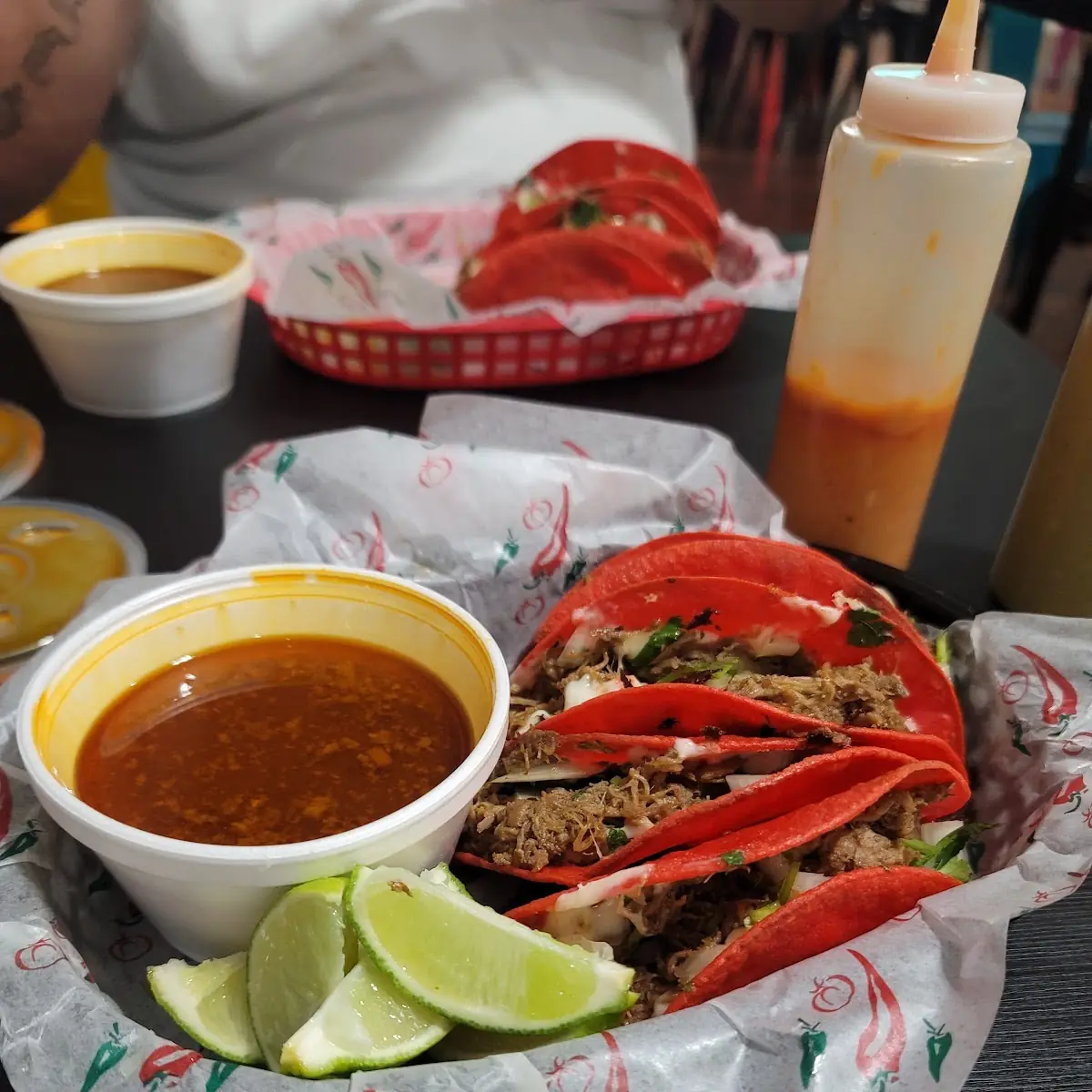 Birria Taco with Consome