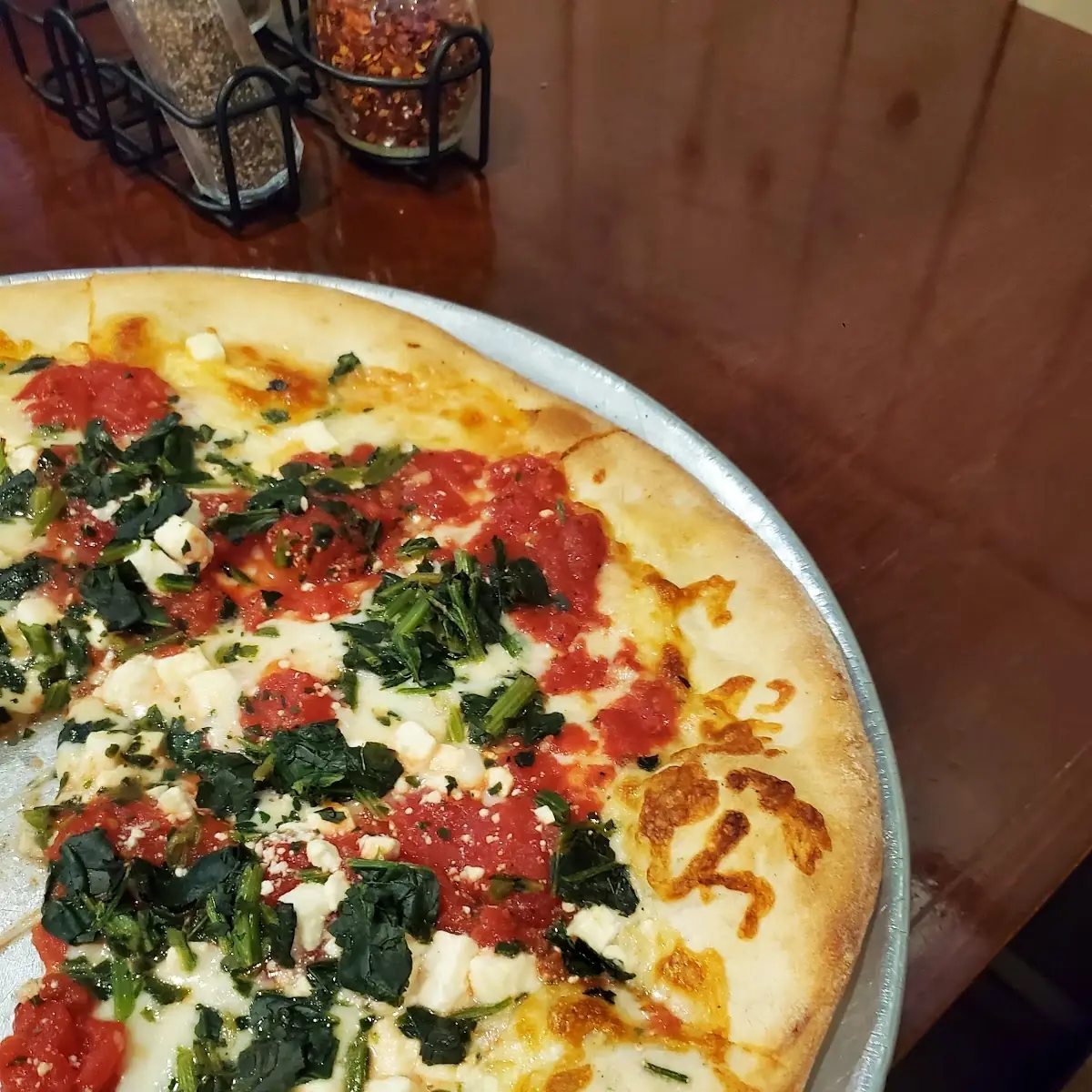 Spanako Specialty Pizza