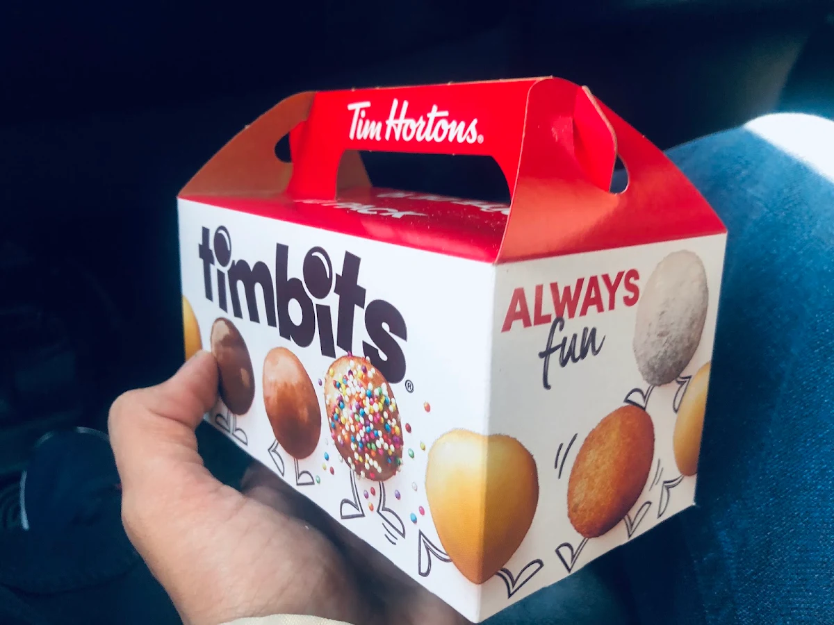 Chocolate Glazed Timbit, Tim Hortons