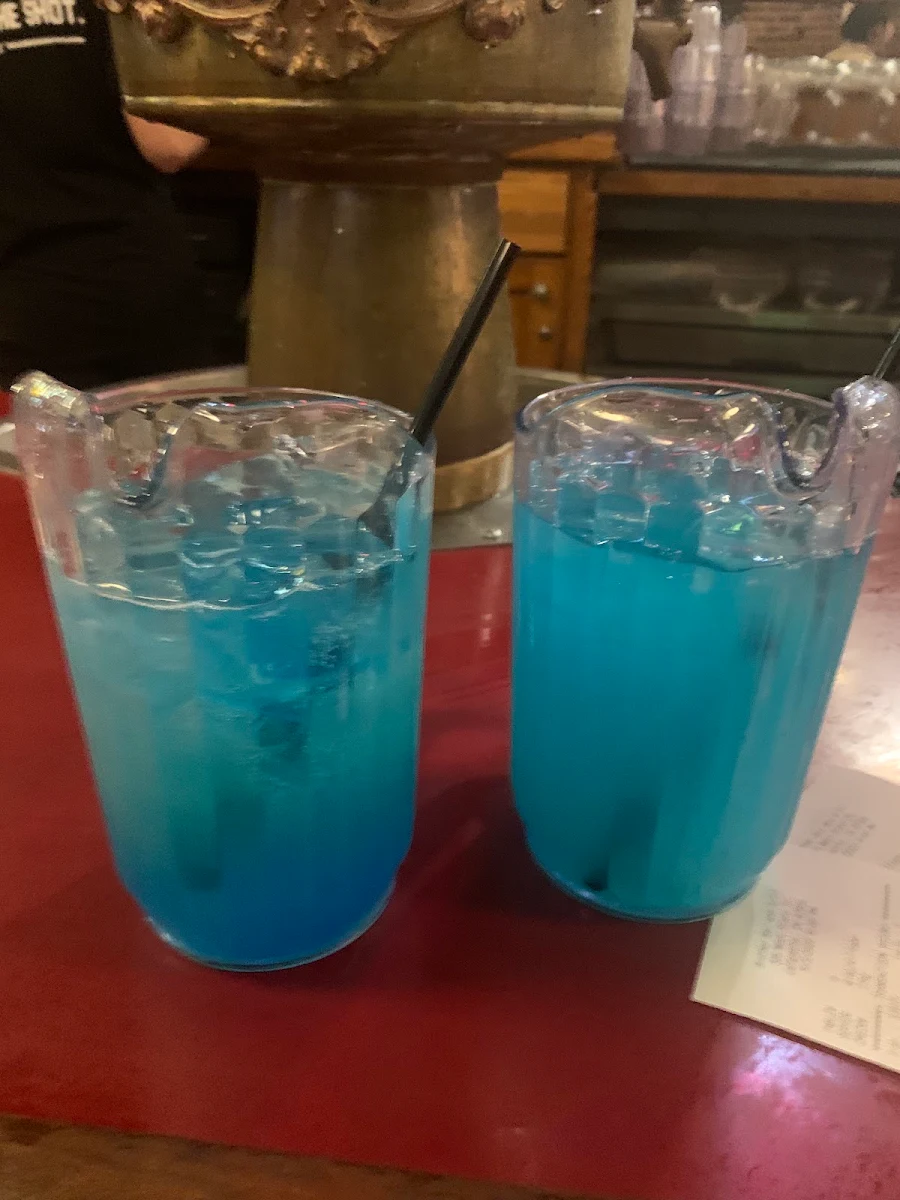 Electric Lemonade and Blue Raspberry
