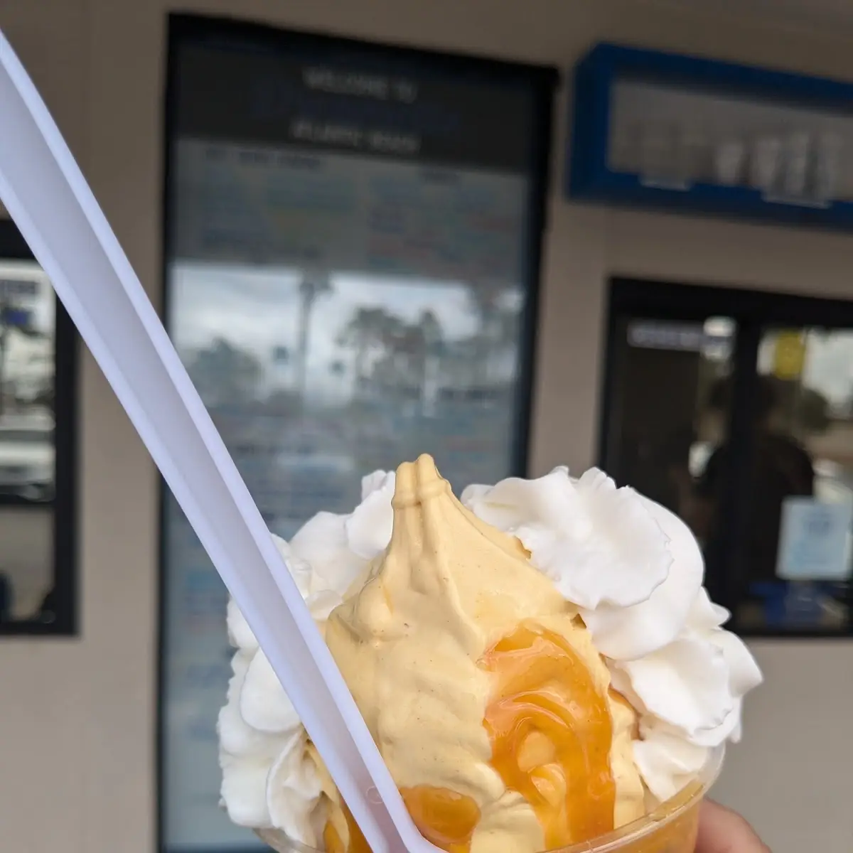 Pumpkin Sundae with Cheesecake Bites