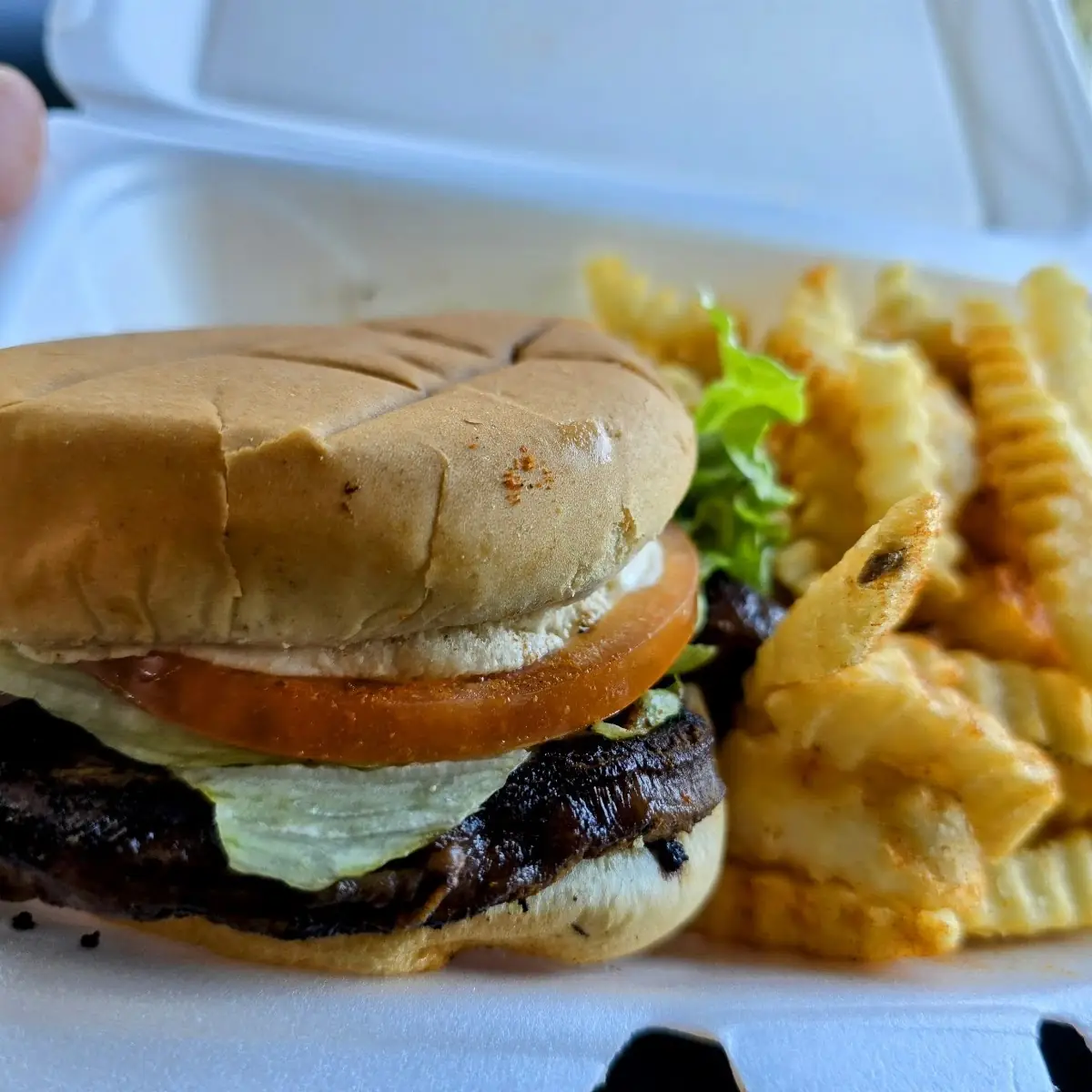Filet Mignon Sandwich with Fries