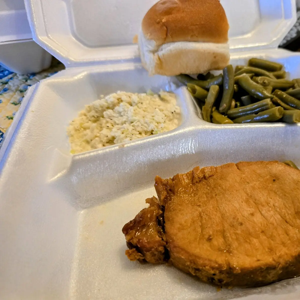 Pork Chops with Green Beans