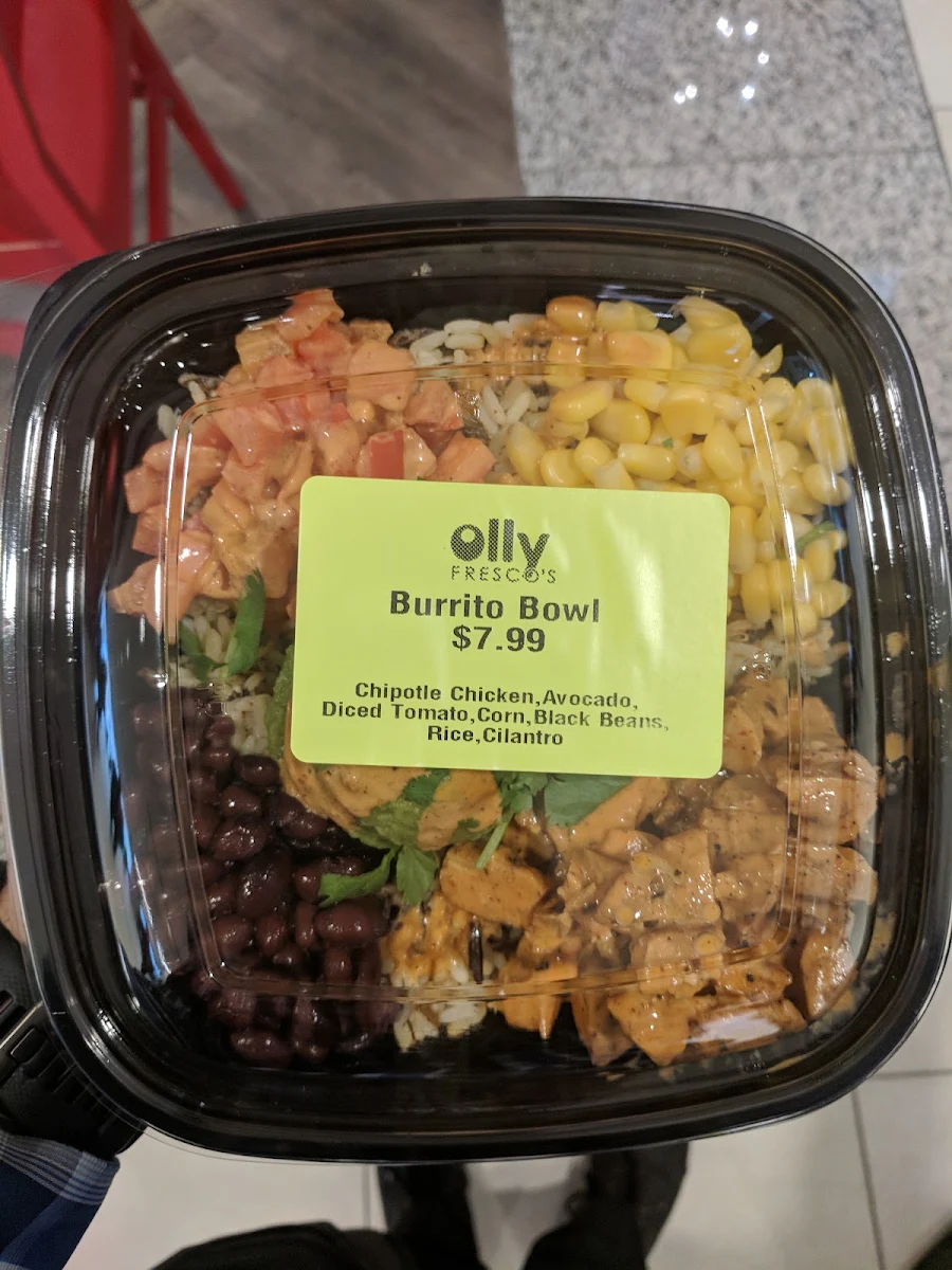 Burrito Bowl, Olly Fresco's Watermark