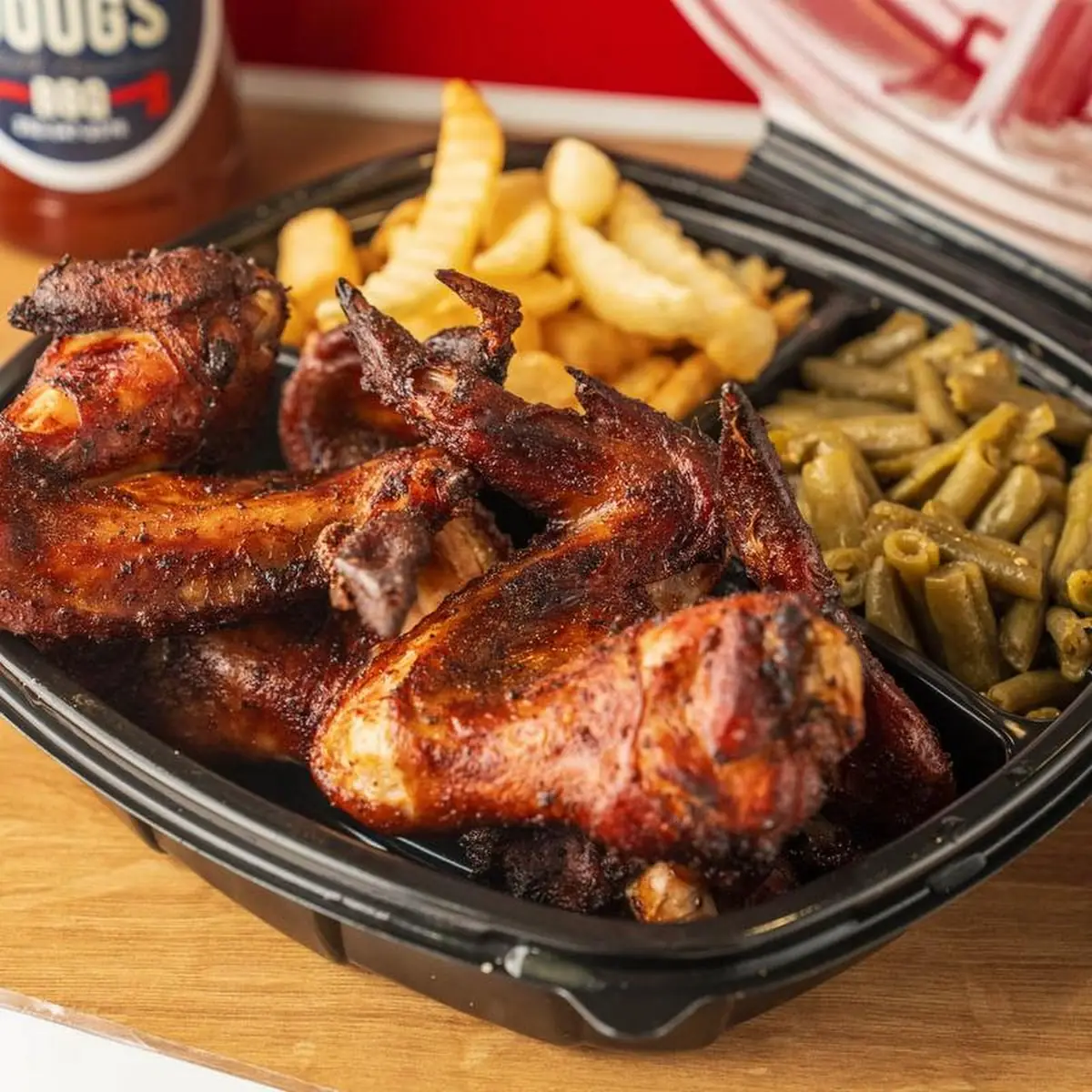 Smoked Chicken Wings Combo