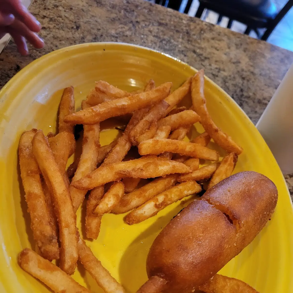Kids Meal Corn Dog and Fries