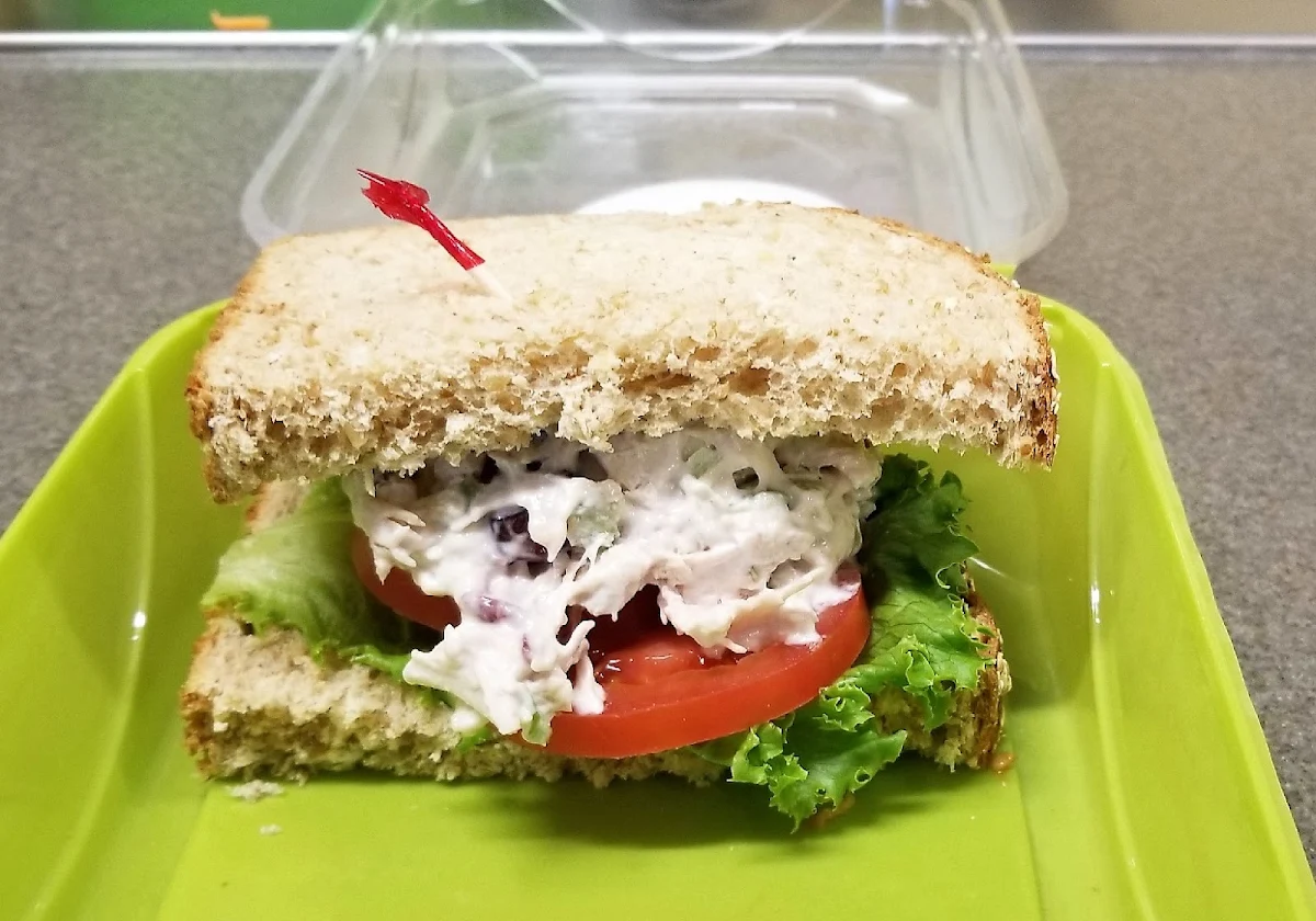 Half Chicken Sandwich with Wheatberry Bread