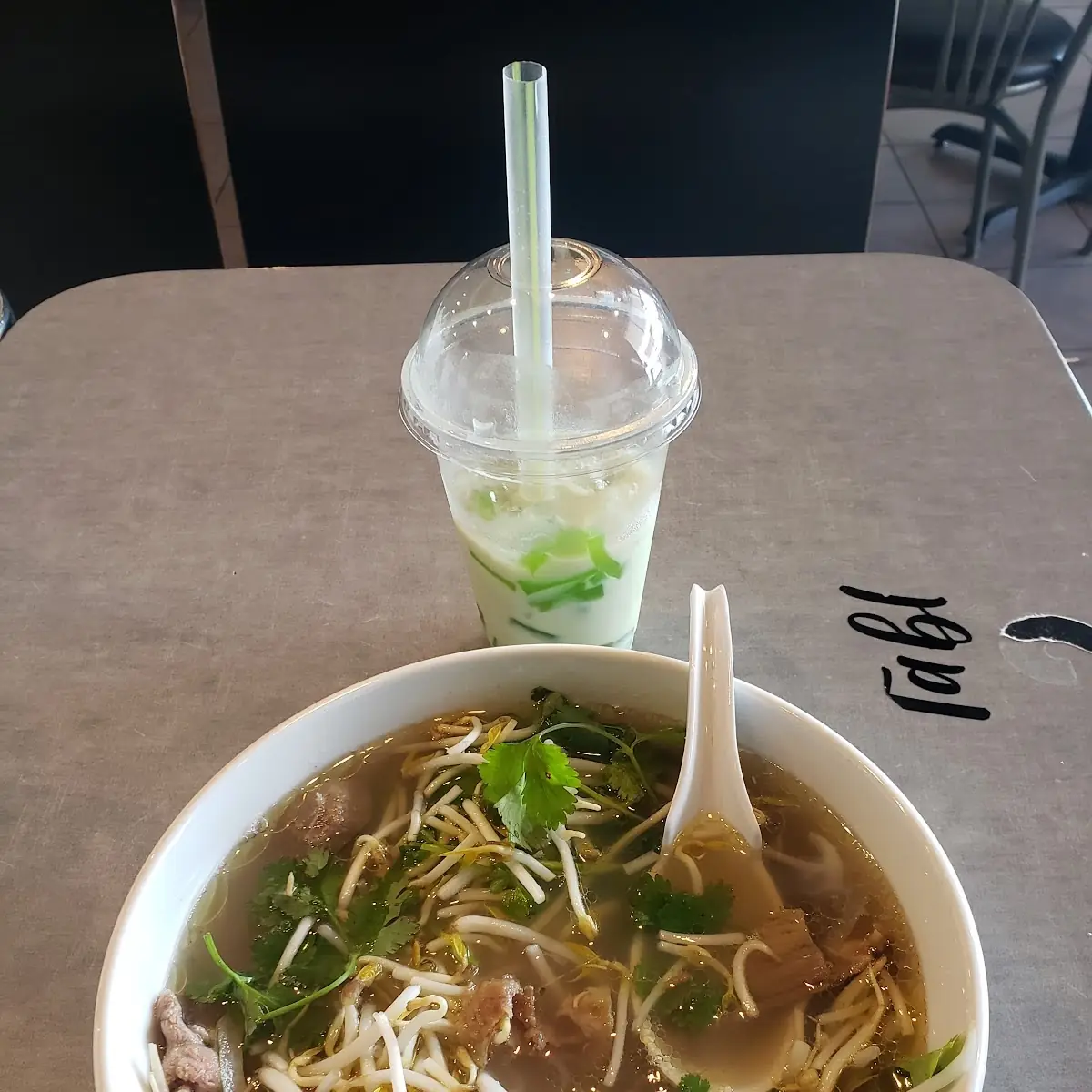 P3. Pho w/ Meatball
