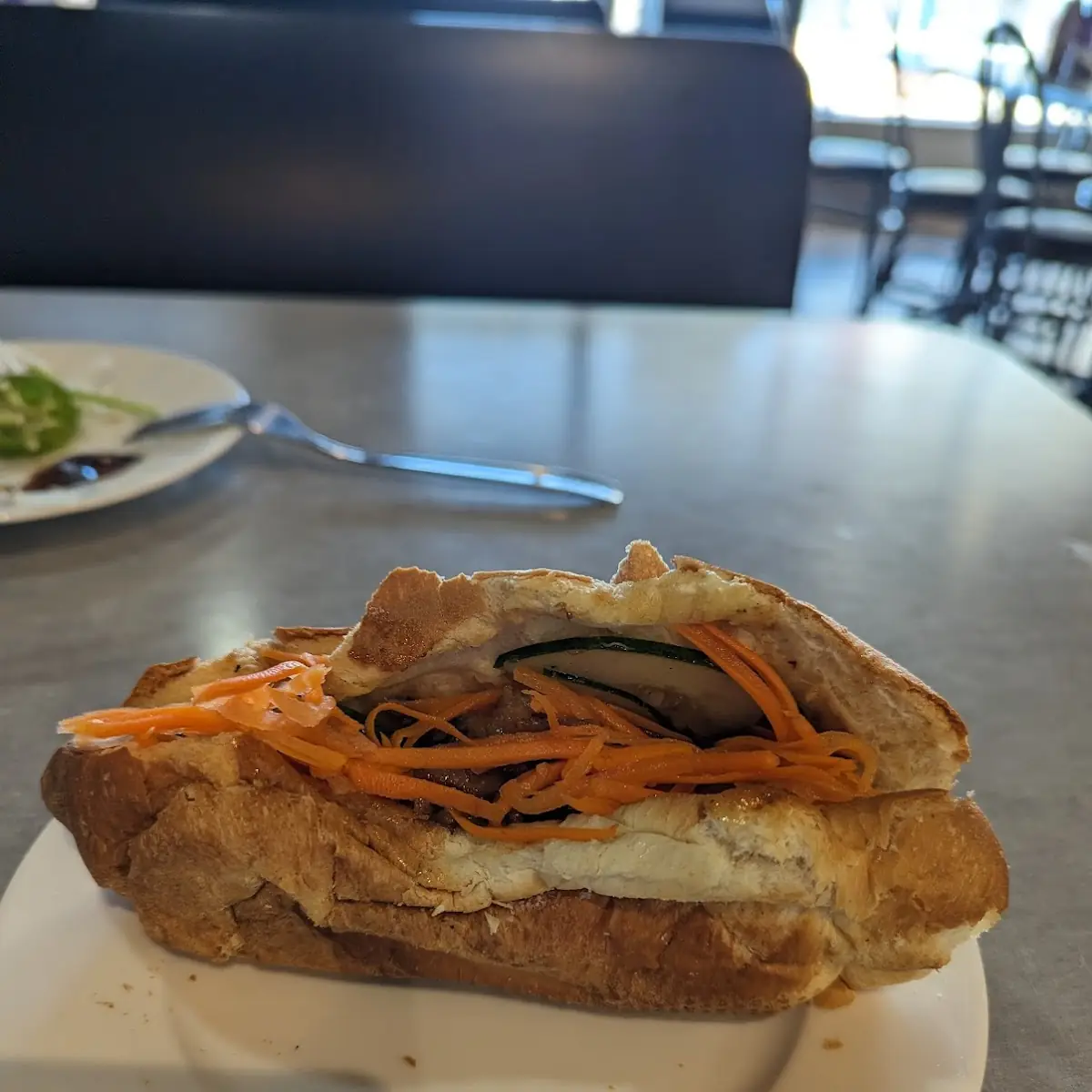 Grilled Pork Chop Sandwich