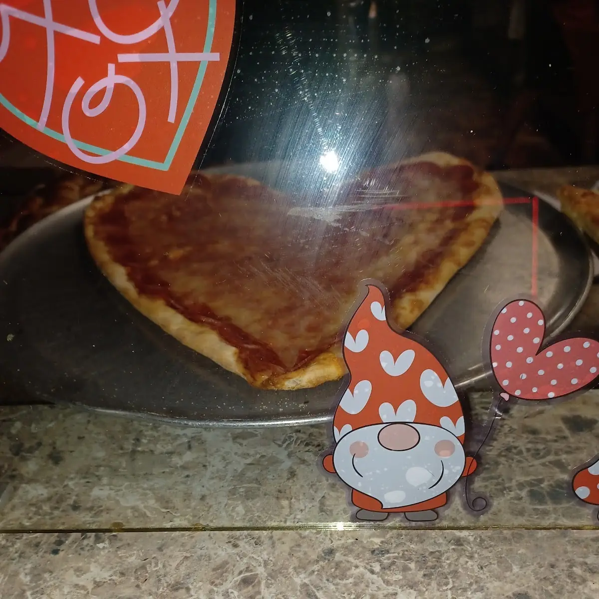 Heart Shaped Pizza