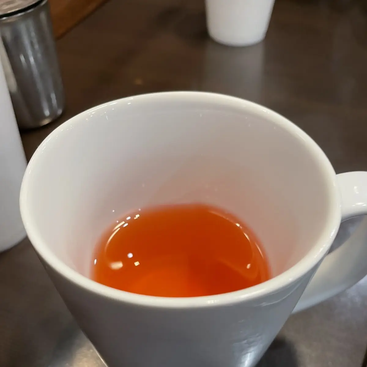 Hot Rose Tea