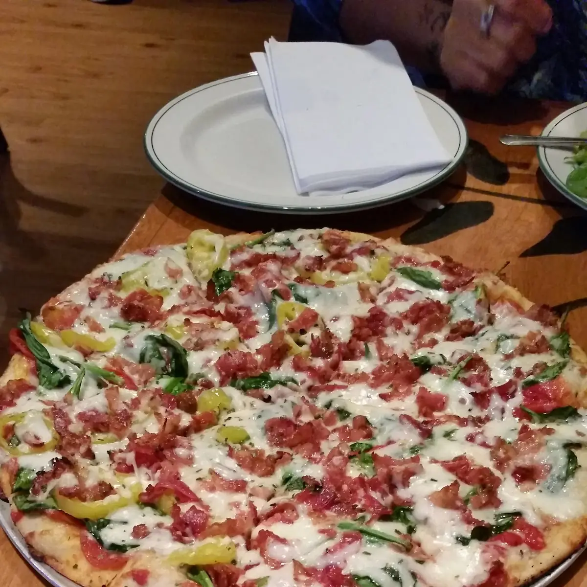 Pepperoni and Sausage Pizza