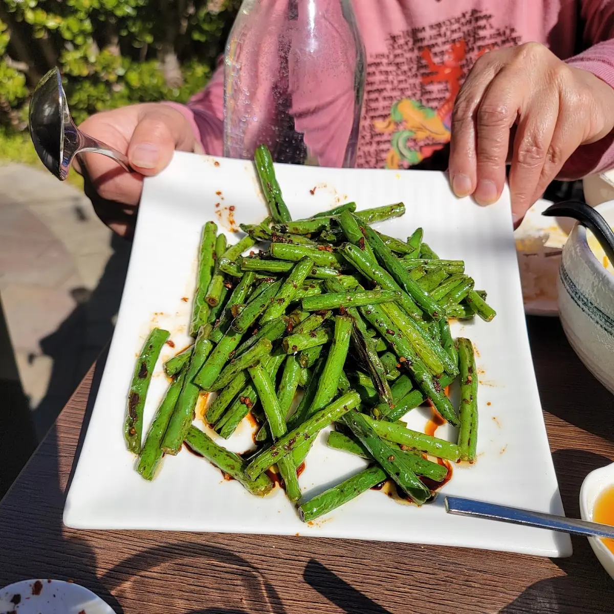 Chili Garlic Green Beans