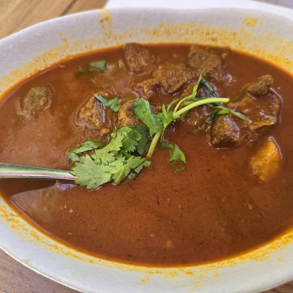 Lamb in Red Curry