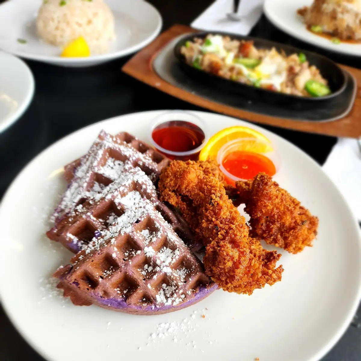Toasted Coconut Waffle