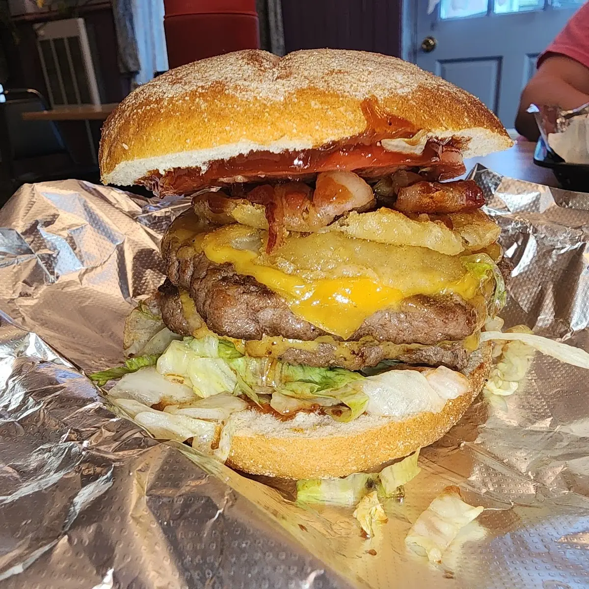 Unlimited Bacon Cheddar Burger