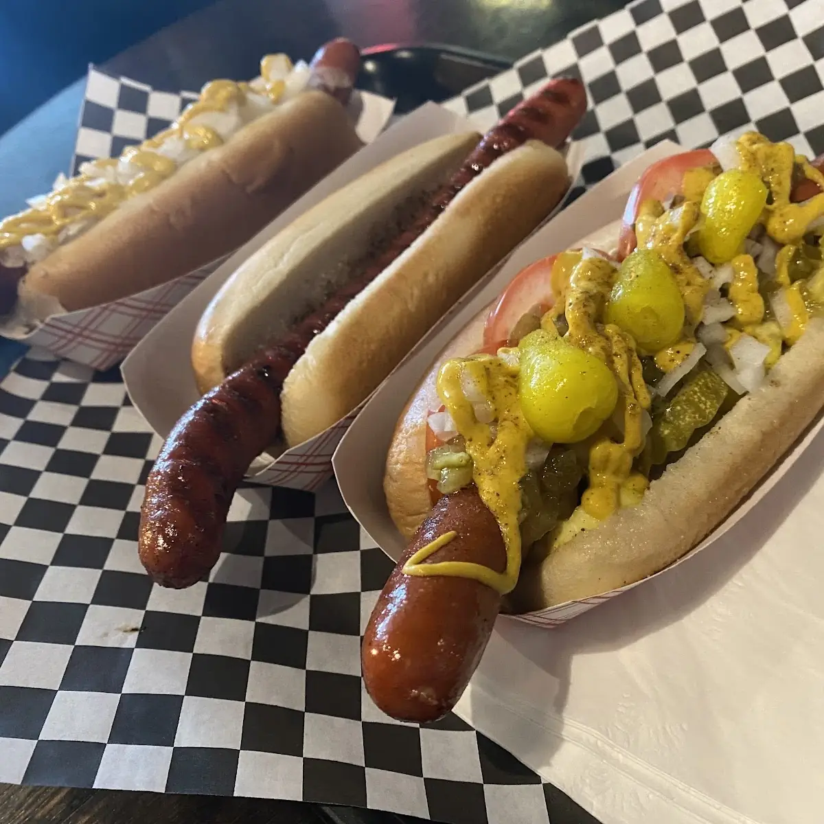 Foster Dog and Chicago Dog