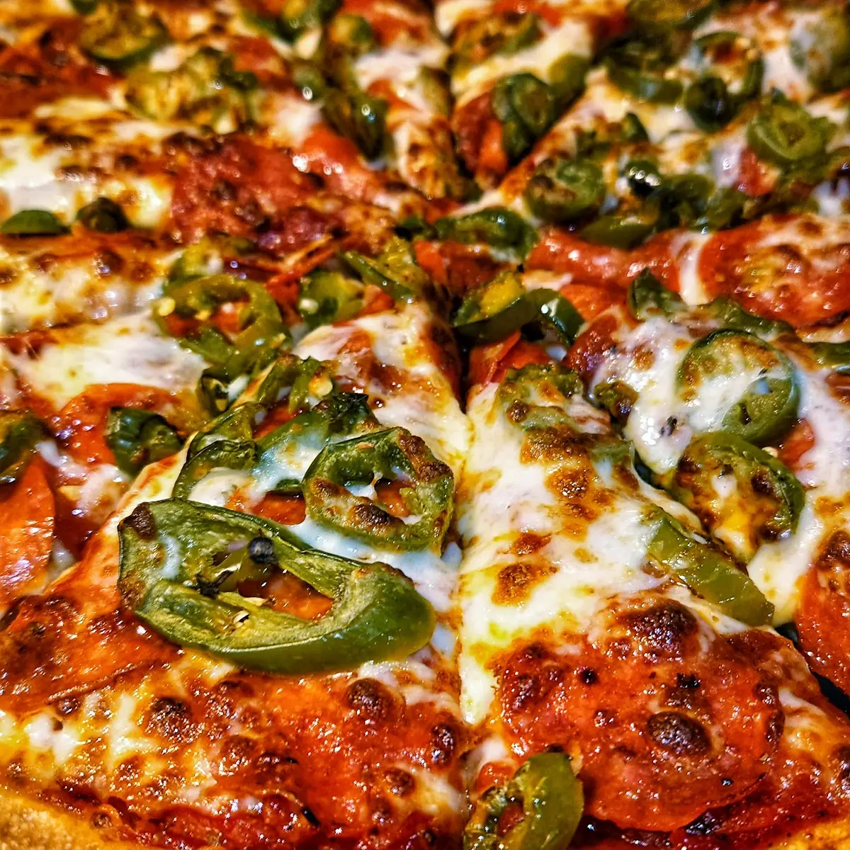 Pepperoni Pizza and Mojos