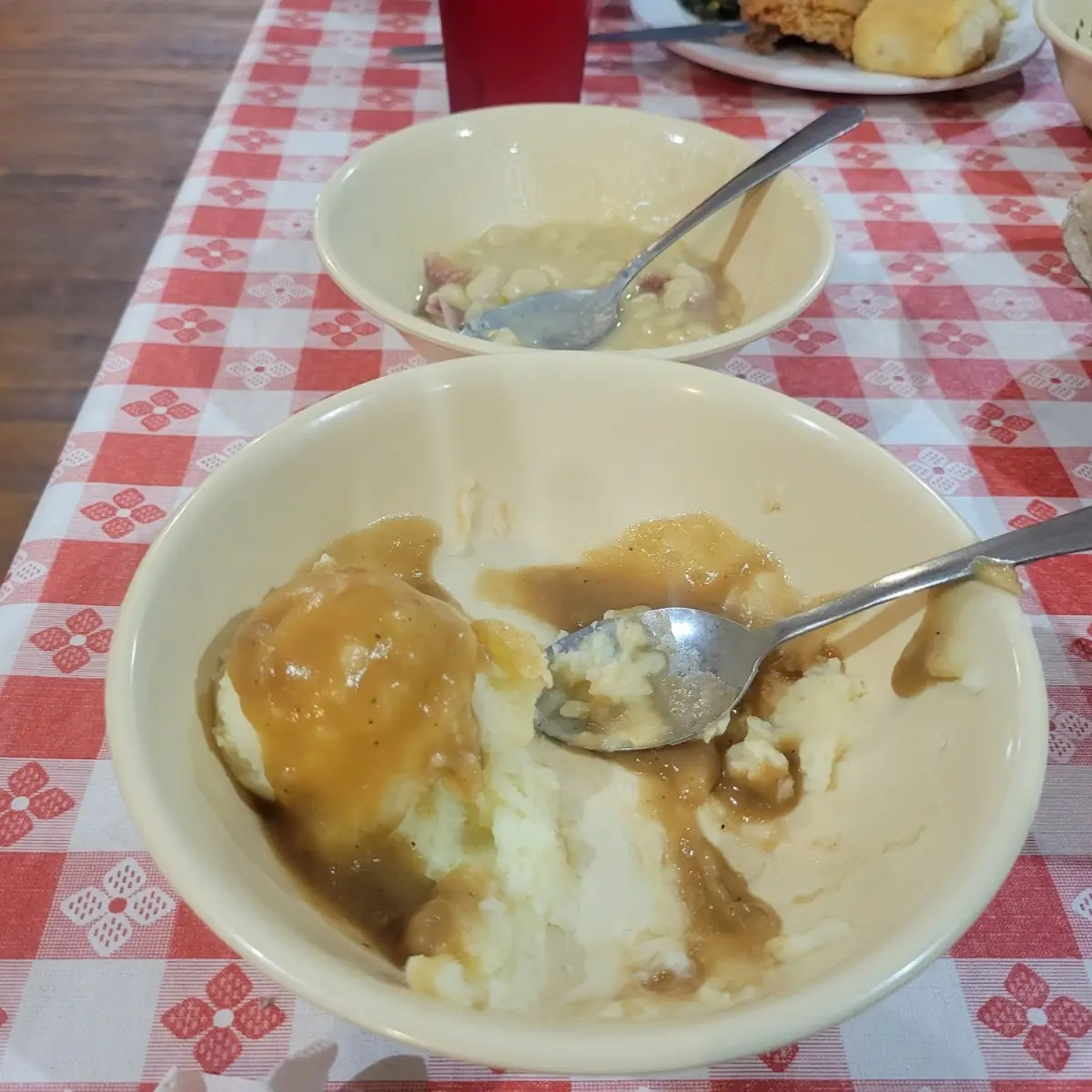 Mashed Potato Brown Gravy