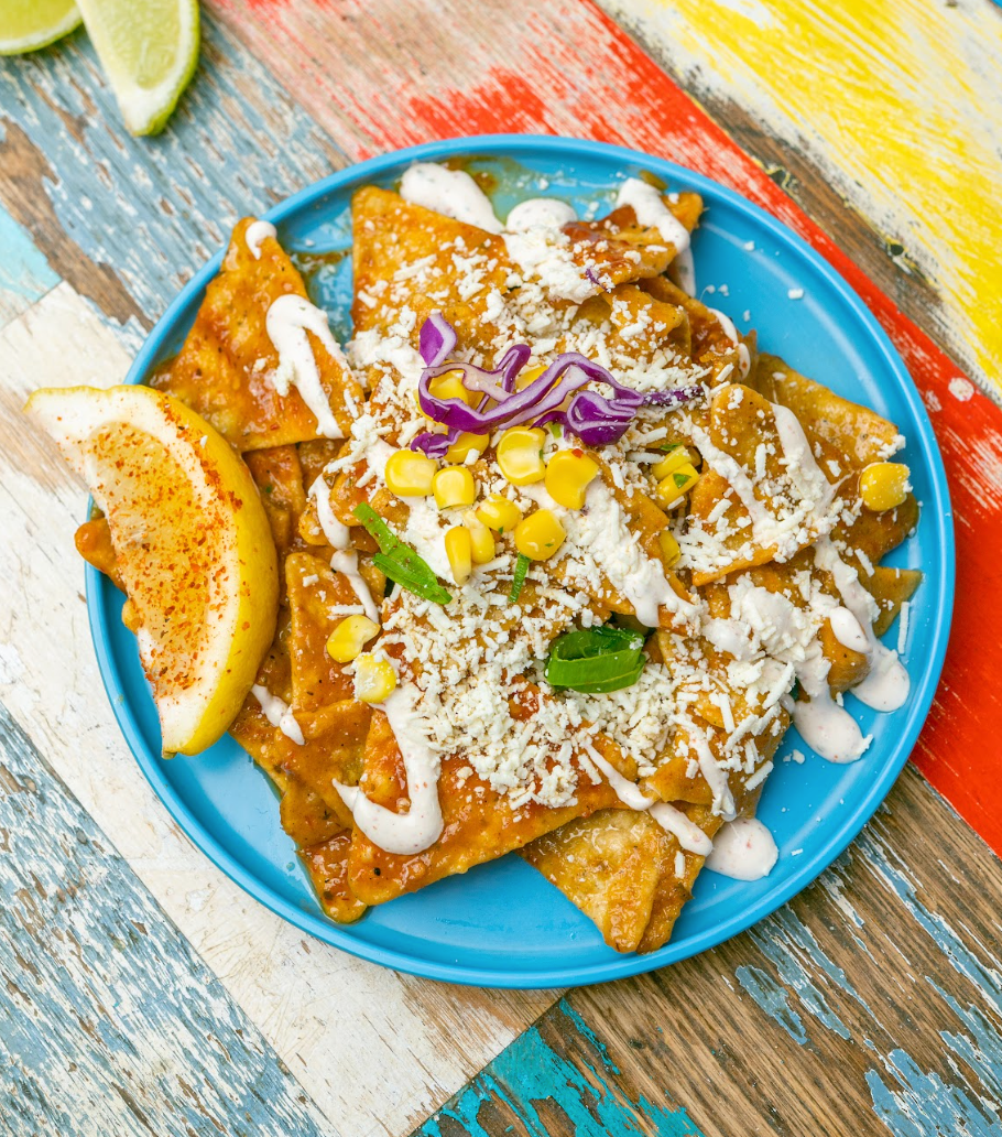 Chilaquiles, Hecho en Mexico Richmond (Rooftop Bar)