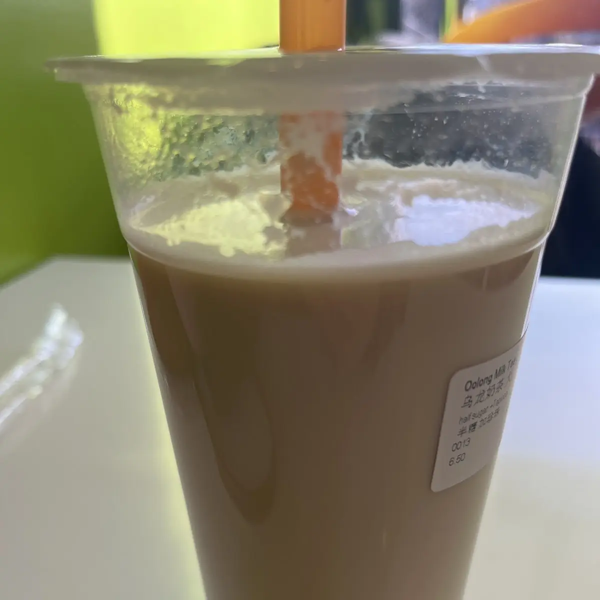 Hot Milk Black Tea / with Red Bean and Herbal Jelly 热红豆仙草奶茶