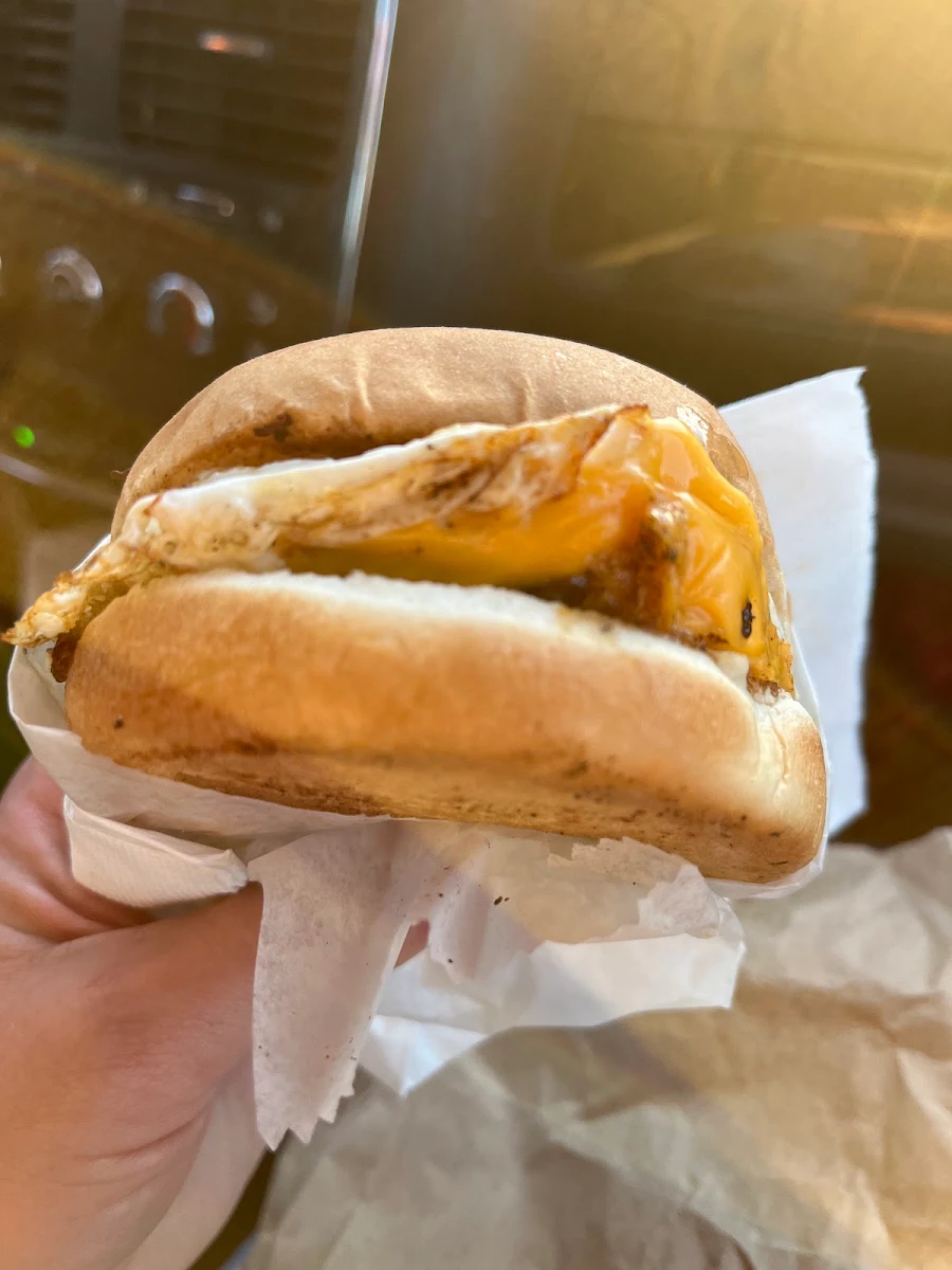 Sausage Egg and Cheese Breakfast Sandwich