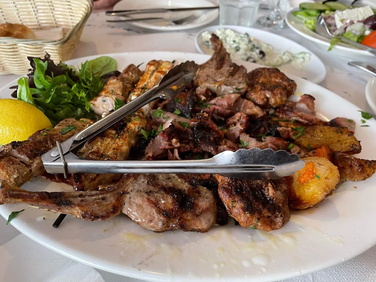 Meat Platter for 2, Doncaster Greek Tavern