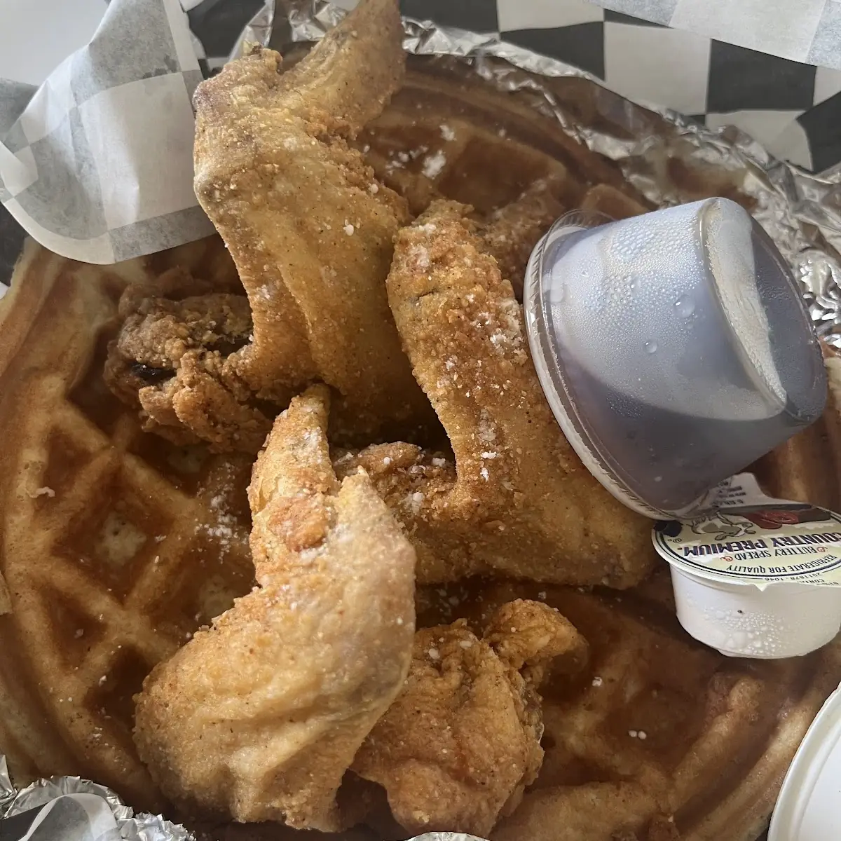 Chicken Wings  n Pancake