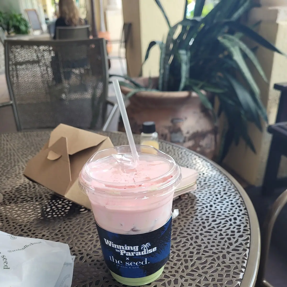 Strawberry Matcha Latte