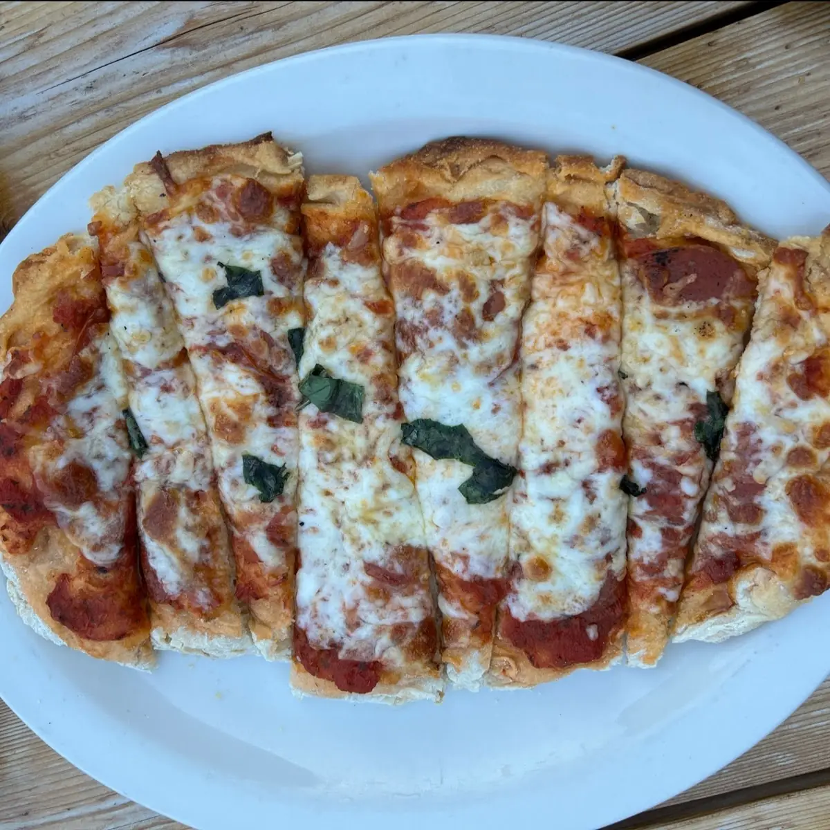 Hot Honey and Pepperoni Pinsa
