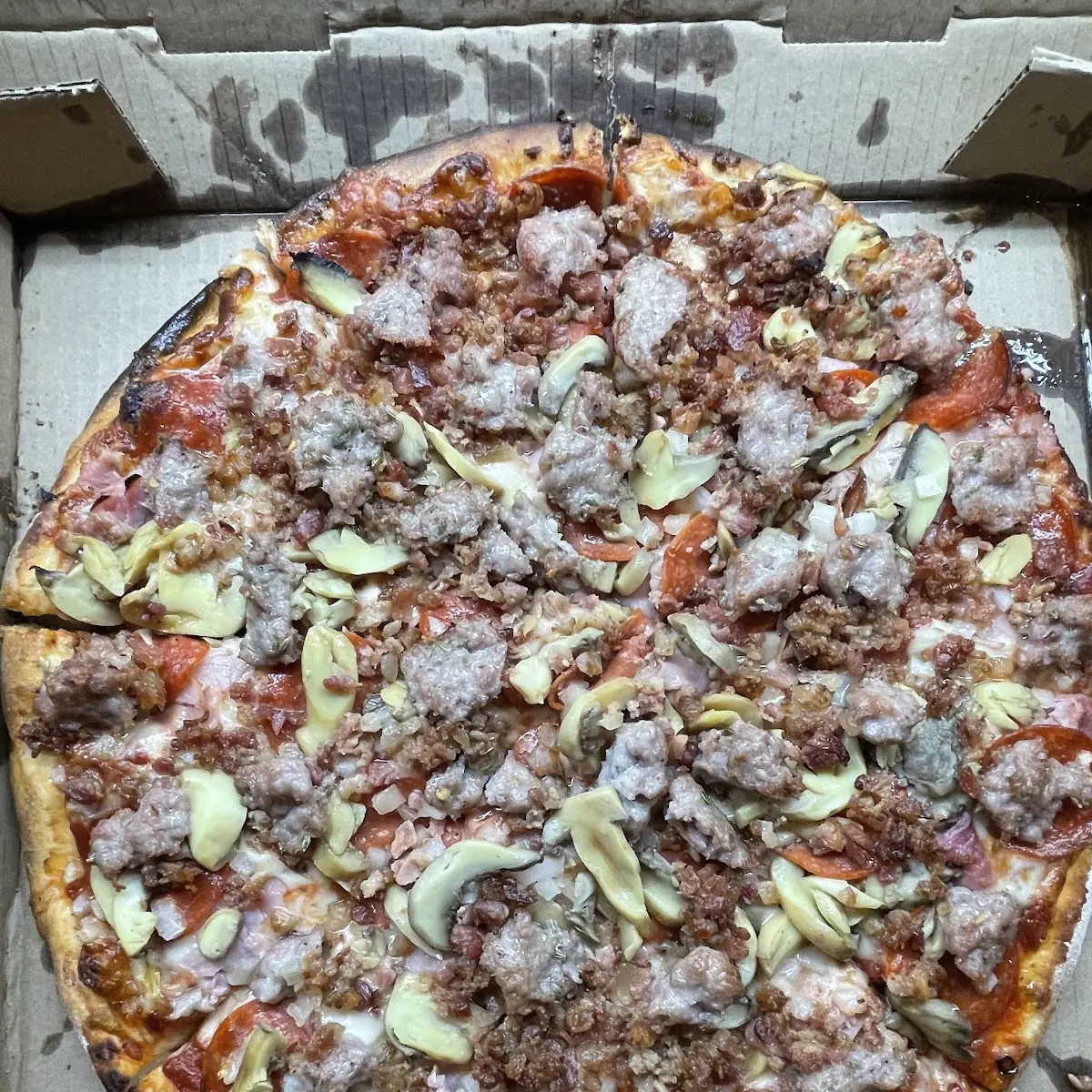 All Meat Pizza
